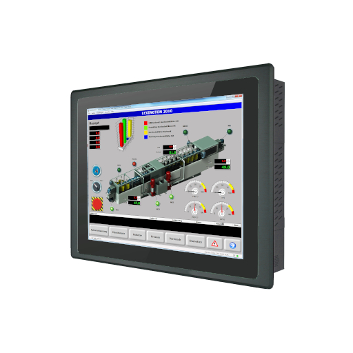 Multi-Touch Panel PC schwarze Front